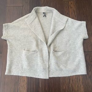 Anthropologie Shaw Vest Grey